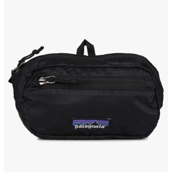 Patagonia Handbags - Pantagonia Fanny Pack Black Unisex Ultralight Hole Mini Hip Pack, 1L, Brand New